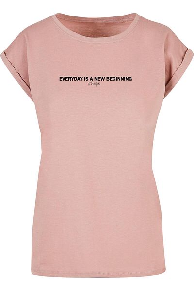 Merchcode Damen Ladies Hope Extended Shoulder Tee