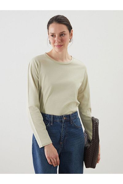 LC Waikiki Γυναικείο T-shirt Με Κλασικό Γιακά
