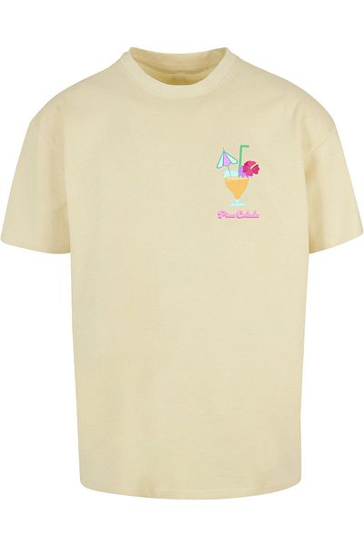 Merchcode Herren Pina Colada Heavy Oversized Tee