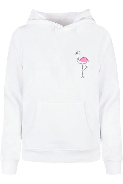 Merchcode Damen Ladies Flamingo Basic Hoody