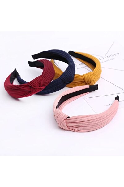 REDz Accessories Textured Headband, Trendy Model, Textile, Burgundy Red