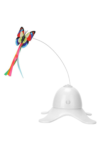 REDz Accessories Jucărie fluture pentru pisici, electrică și rotativă, fosfor...