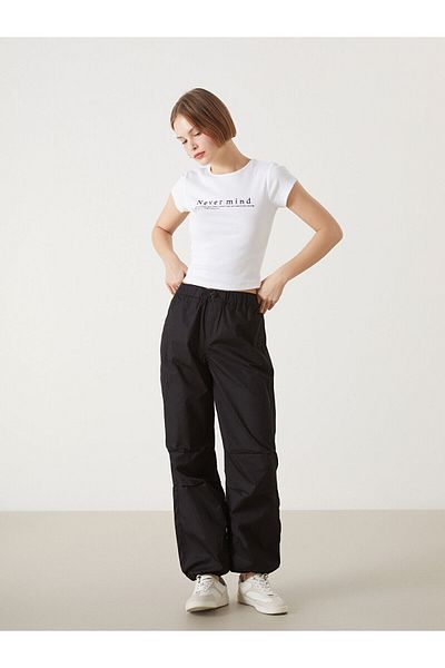 LC Waikiki Tricou de damă cu imprimeu cu gât crew