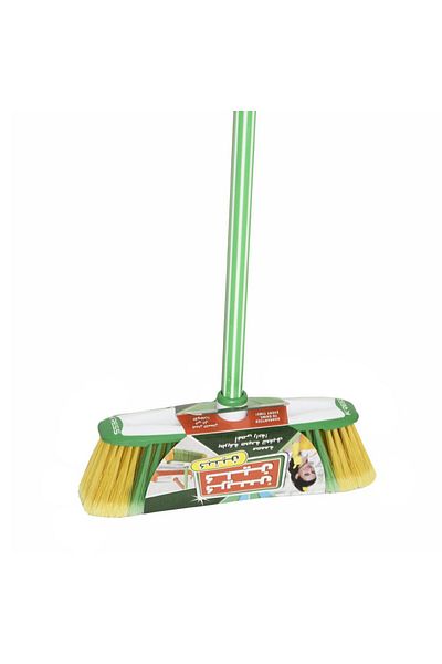 Generic Handheld broom with long handle for cleaning floors