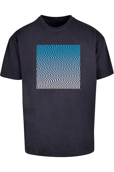 Merchcode Herren Summer - Wavy Pattern Heavy Oversize Tee