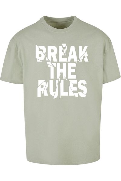 Merchcode Herren Break The Rules 2 Heavy Oversize Tee