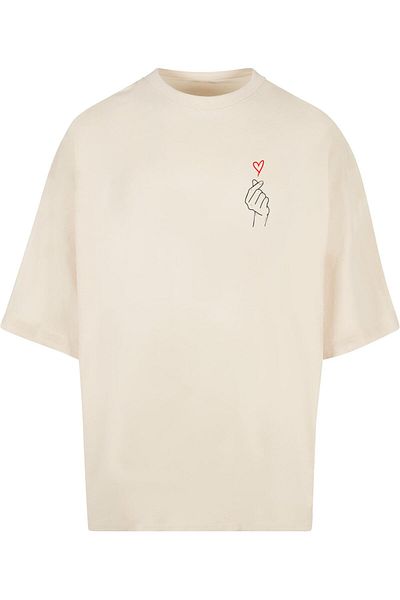 Merchcode Herren K Heart Huge Tee