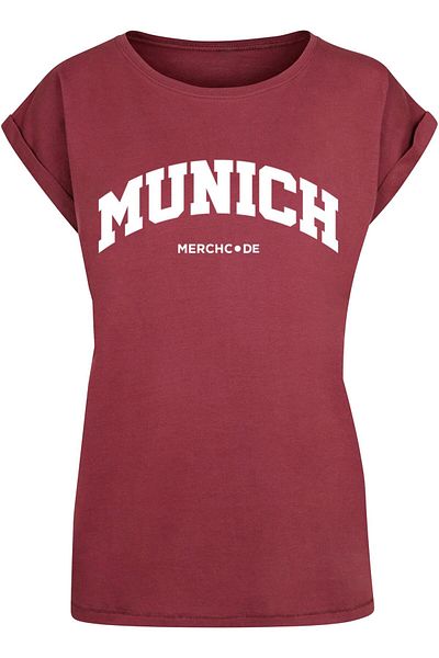 Merchcode Damen Ladies Chicago Wording - T-shirt