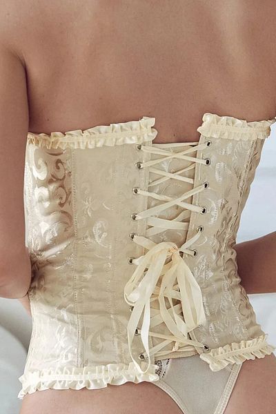 HERA BELLA Βικτωριανό γοτθικό vintage κορσέ μπουστάκι