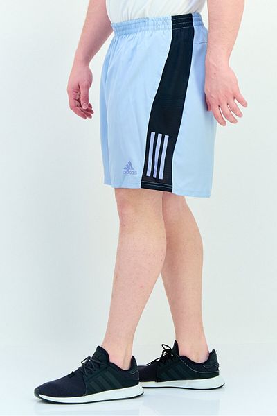 adidas Men Sportswear Fit 7 Inseam Running Shorts, Ash Blue