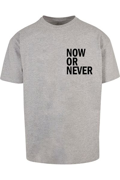 Merchcode Herren Now Or Never Heavy Oversize Tee