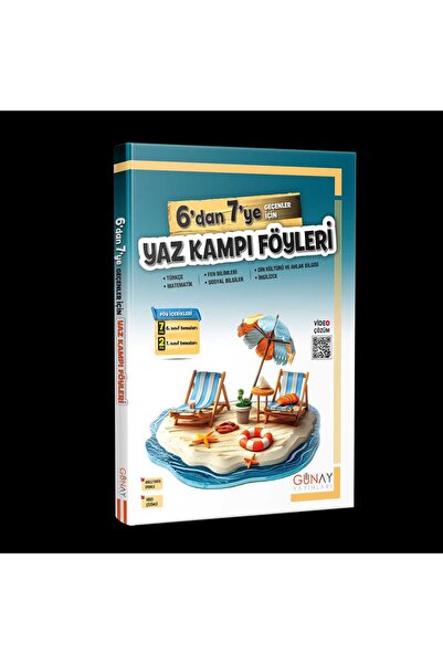 Günay Yayınları GÜNAY YAYINLARI 6'DAN 7'YE GEÇENLER İÇİN YAZ KAMPI FÖYLERİ TÜ...