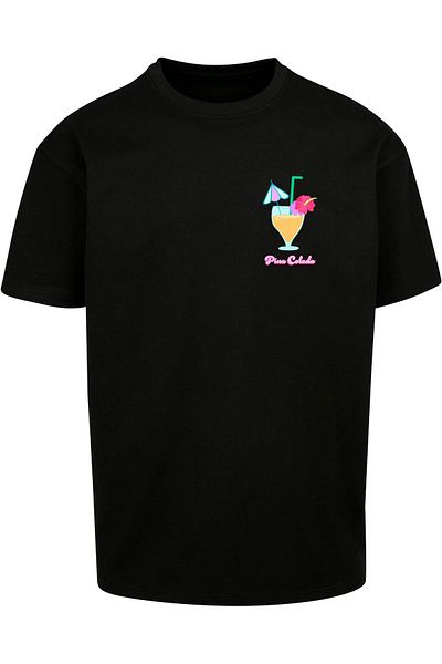 Merchcode Herren Pina Colada Heavy Oversized Tee