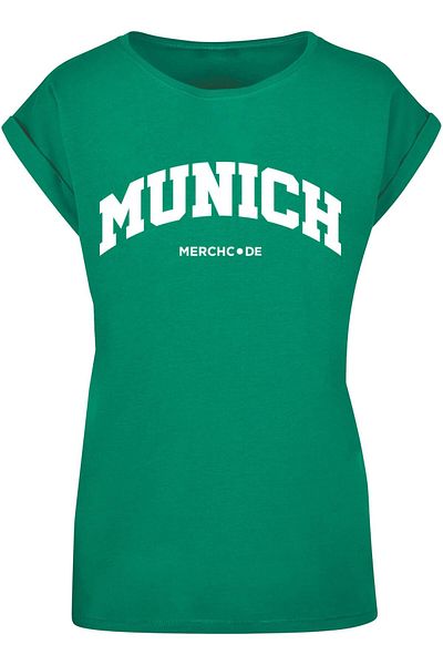 Merchcode Damen Ladies Munich Wording - T-shirt