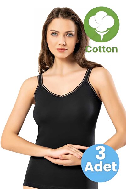 Uniquetrenders Жіночий трикотажний топ на бретельках, 3-х частинний