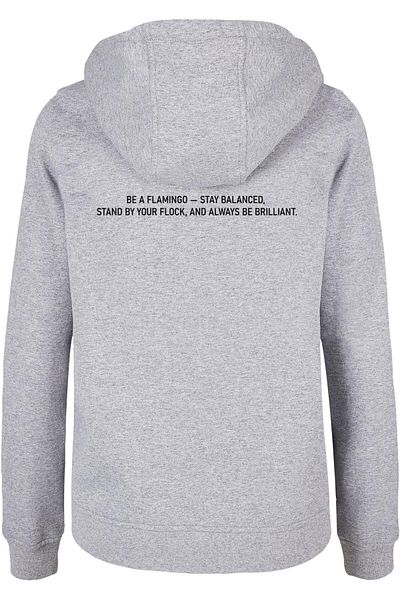 Merchcode Damen Ladies Flamingo Basic Hoody