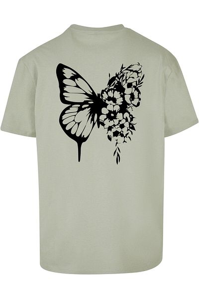 Merchcode Herren Flowers Bloom Heavy Oversized Tee