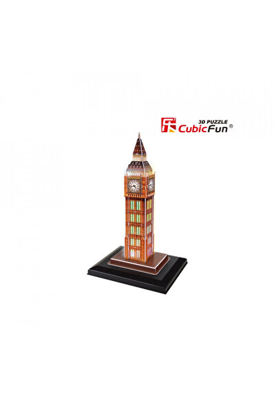 Cubic Fun - Big Ben 3D Led Puzzle 28 Pieces