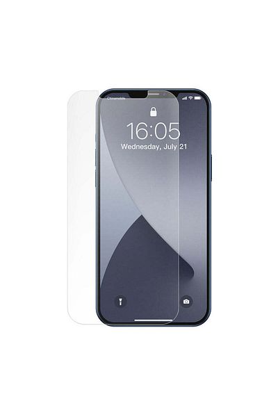 REDz Accessories Folie de sticlă securizată compatibilă cu iPhone 12 Pro Max, sticlă securizată, rezistentă la șocuri