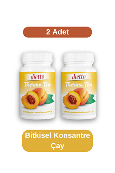 Dietto Bitkisel Konsantre Çay Şeftali Aromalı 2 ADET
