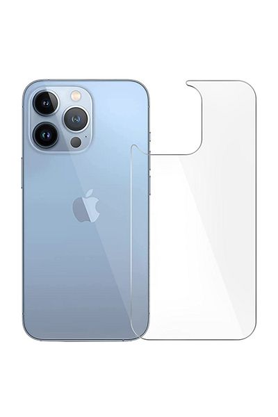 REDz Accessories Folie spate, sticlă securizată, compatibilă cu iPhone 14 Pro Max, transparentă