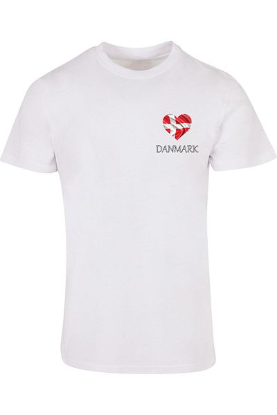 Merchcode Dänemark Fußball T-Shirt