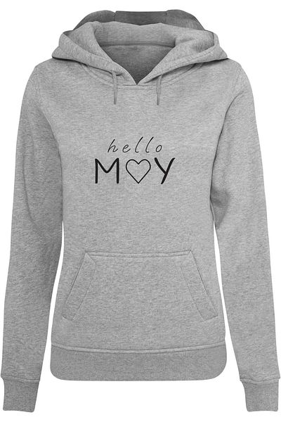 Merchcode Damen Ladies Spring - Hello May Heavy Hoody