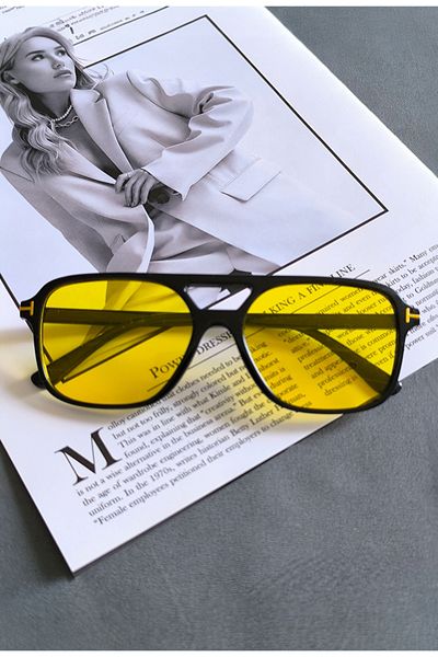 BAPPİR Colorful Glass Uv400 Filter Protection Unisex Sunglasses