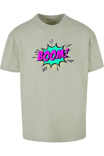 Merchcode Herren Boom Comic Heavy Oversized Tee