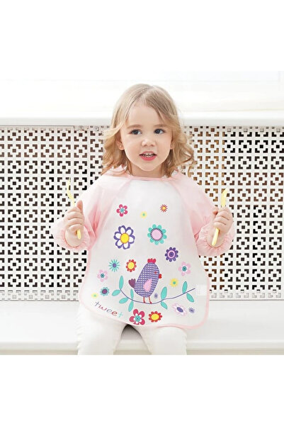 HANNA Waterproof bib with long sleeves - Tweet