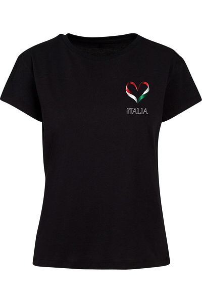 Merchcode Ladies Football - Italy T-shirt