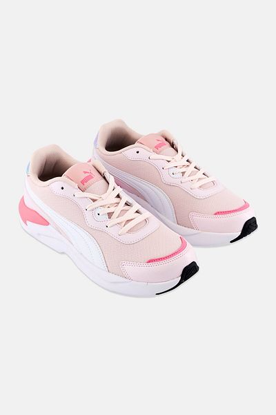 Puma Women Closed Core Progressive Lace Up Running Shoes, Pink