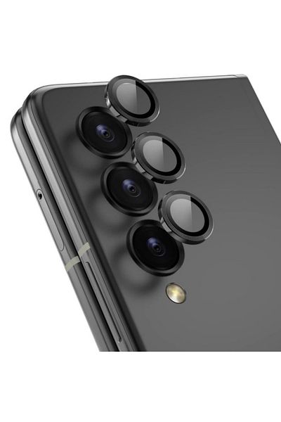 REDz Accessories Film foto, individual pentru Samsung Galaxy Z Fold 4, sticlă securizată, negru