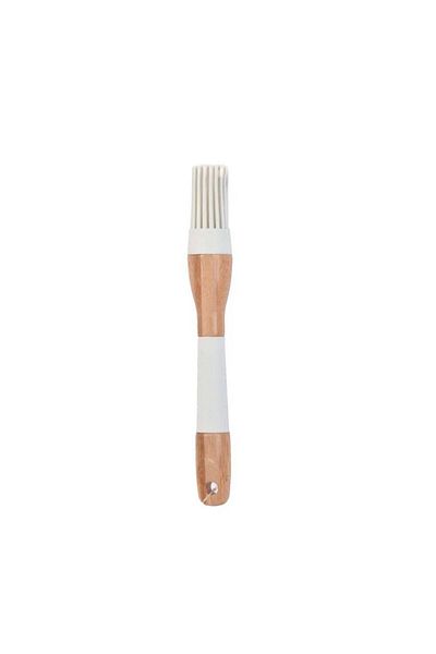 SAFA Silicone oil brush with wooden handle