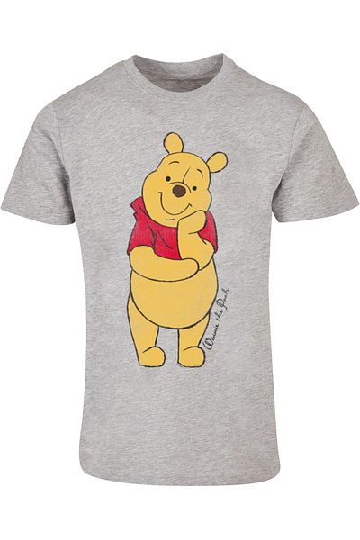ABSOLUTE CULT Herren Winnie The Pooh - Klassisches Basic T-Shirt