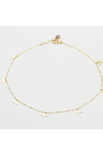 Glorria Altın Kırlangıç Halhal