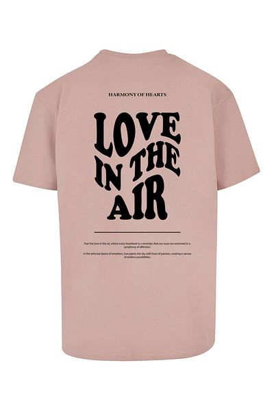 Merchcode Herren Love In The Air Heavy Oversize Tee