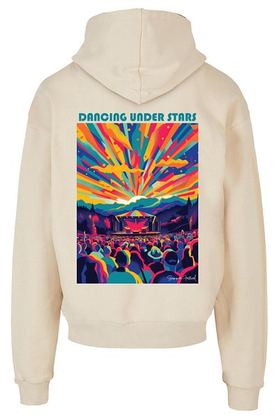 Merchcode Dance Under Stars Oversized Hoody