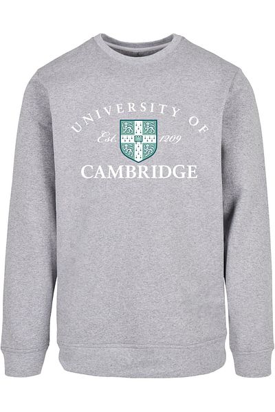 Merchcode Herren University Of Cambridge - Est 1209 Crewneck