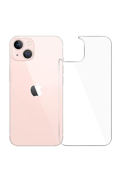 REDz Accessories Folie spate, Sticlă securizată, Compatibil cu iPhone 13 / Compatibil cu iPhone 14, Transparent