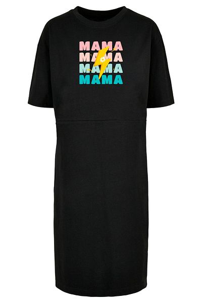 Merchcode Damen Ladies Mothers Day - Mama Oversized Slit Dress