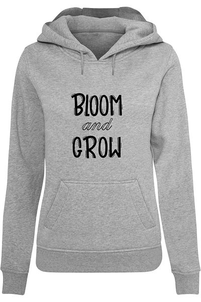 Merchcode Damen Ladies Spring - Bloom And Grow Heavy Hoody