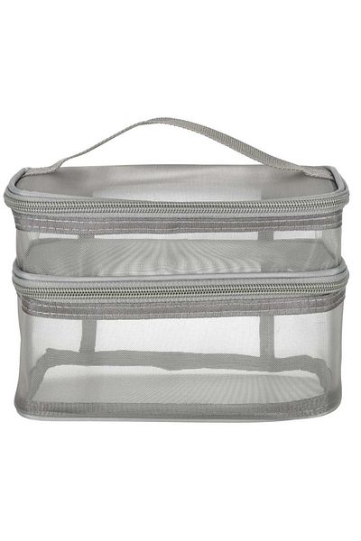 TECOS Cosmetic and perfume organizer bag, Tecos, with handle, ideal for travel or checked luggage