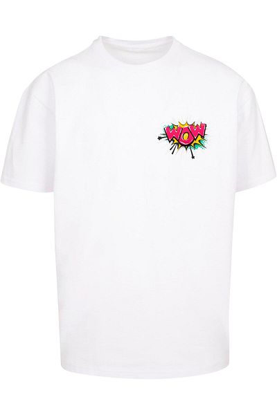 Merchcode Herren Wow Comic Heavy Oversized Tee