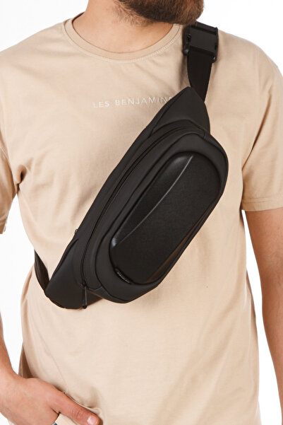 Adelina Bags Siyah Günlük Çapraz Bel Ve Omuz Çantası