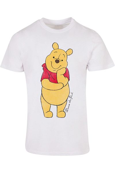 ABSOLUTE CULT Herren Winnie The Pooh - Klassisches Basic T-Shirt