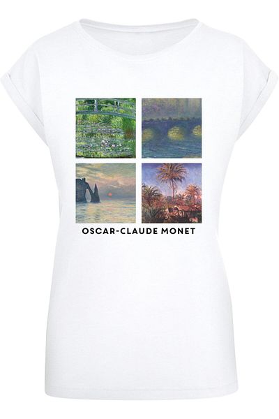 Merchcode Damen Ladies Apoh - Oscar-claude Monet T-shirt
