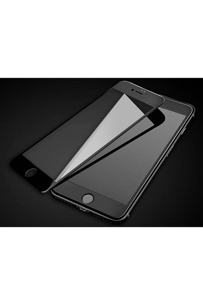 REDz Accessories Folie de sticlă, Compatibilă cu iPhone 7/8 Plus, Ecran complet 3D, Negru
