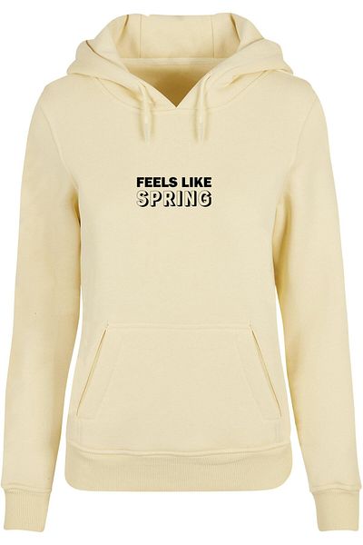 Merchcode Damen Ladies Spring - Feels like Heavy Hoody
