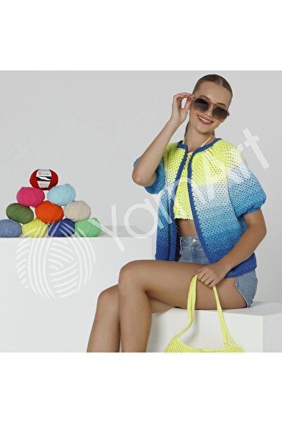 Yarnart Flowers Vivid - Marbled Hand Knitting Thread Marbled-503